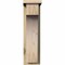 Ekena Millwork Huntington Rough Sawn Corbel w/Backplate, Douglas Fir, 6"W x 10"D x 22"H COR06X10X22HUN01RDF - alternate 2